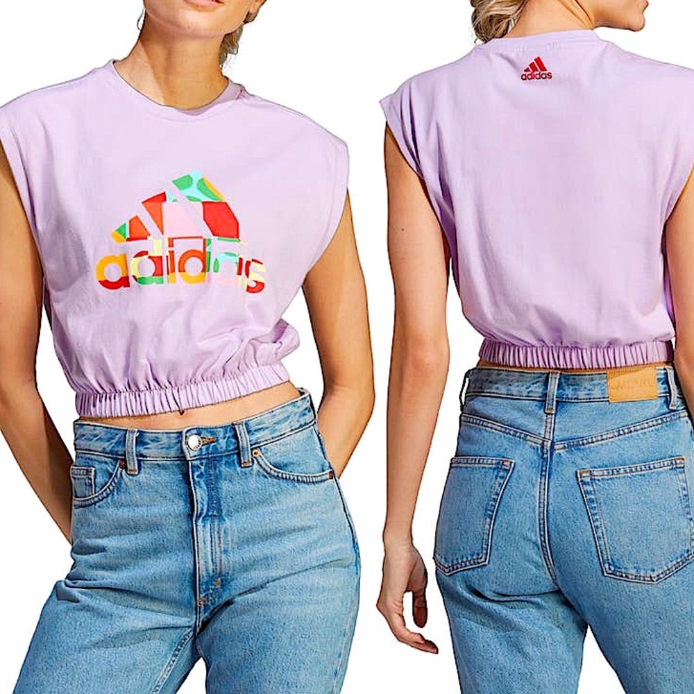 Adidas crop top